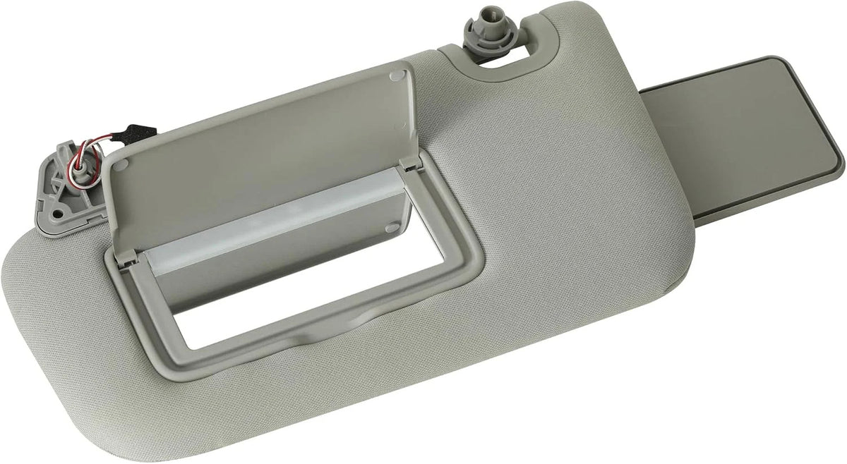 Driver Side Sun Visor for Nissan Sentra 2013-2019 Gray Replacement Part