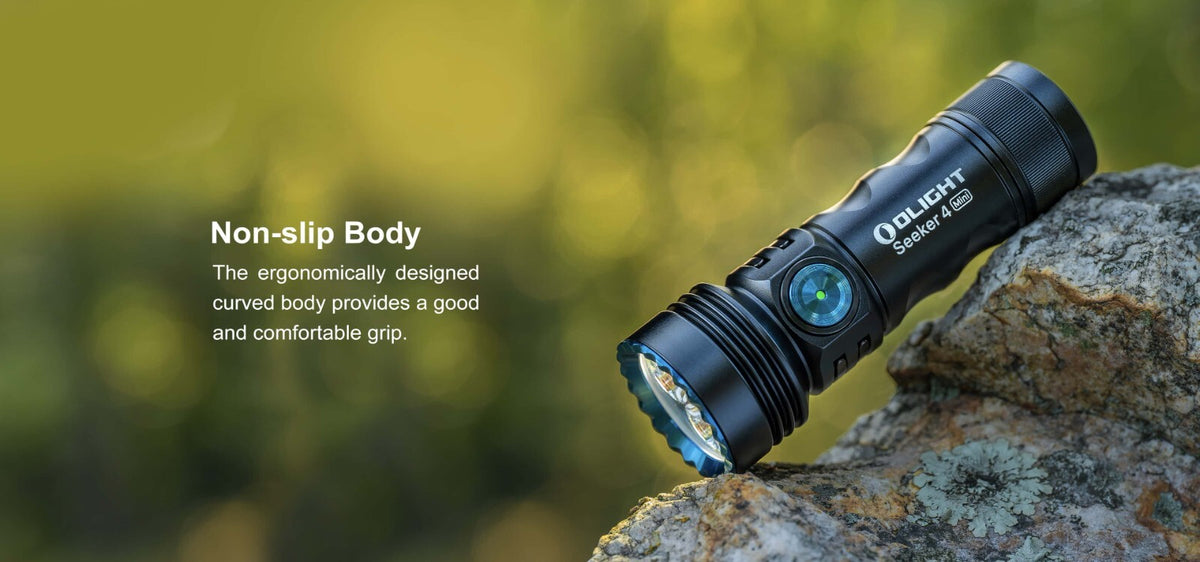 LED Flashlight with UV and White Light, 1200 Lumens, Compact Waterproof