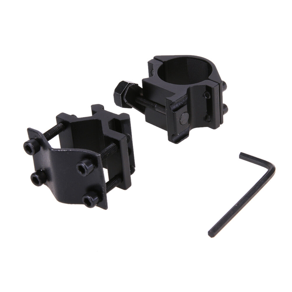 Universal Barrel Mount for 1-Inch Flashlights & Laser Sights Rifle Accessory