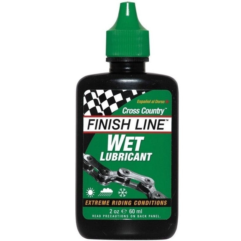 2 oz Heavy Duty Wet Bike Chain Lubricant for Off-Road & Long Rides