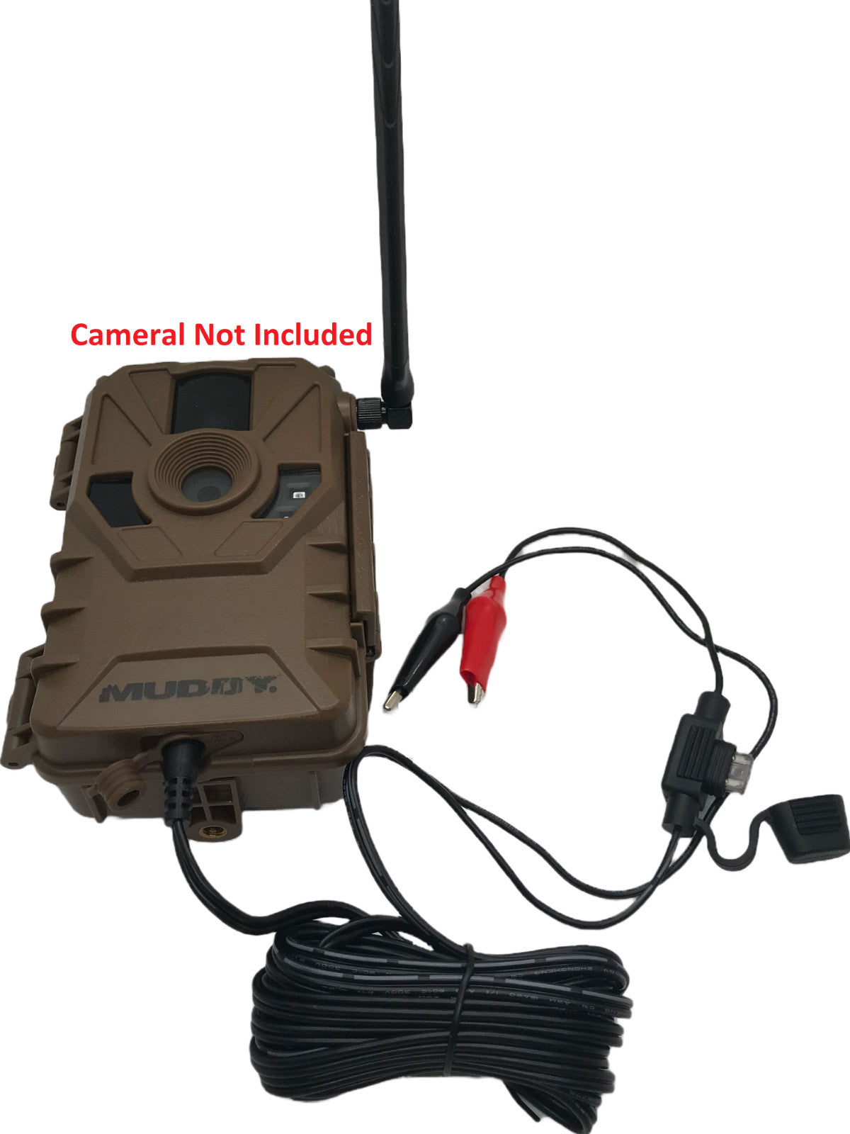 Trail Camera 12V External Power Cable 2 Amp for SPYPOINT Stealth Moultrie