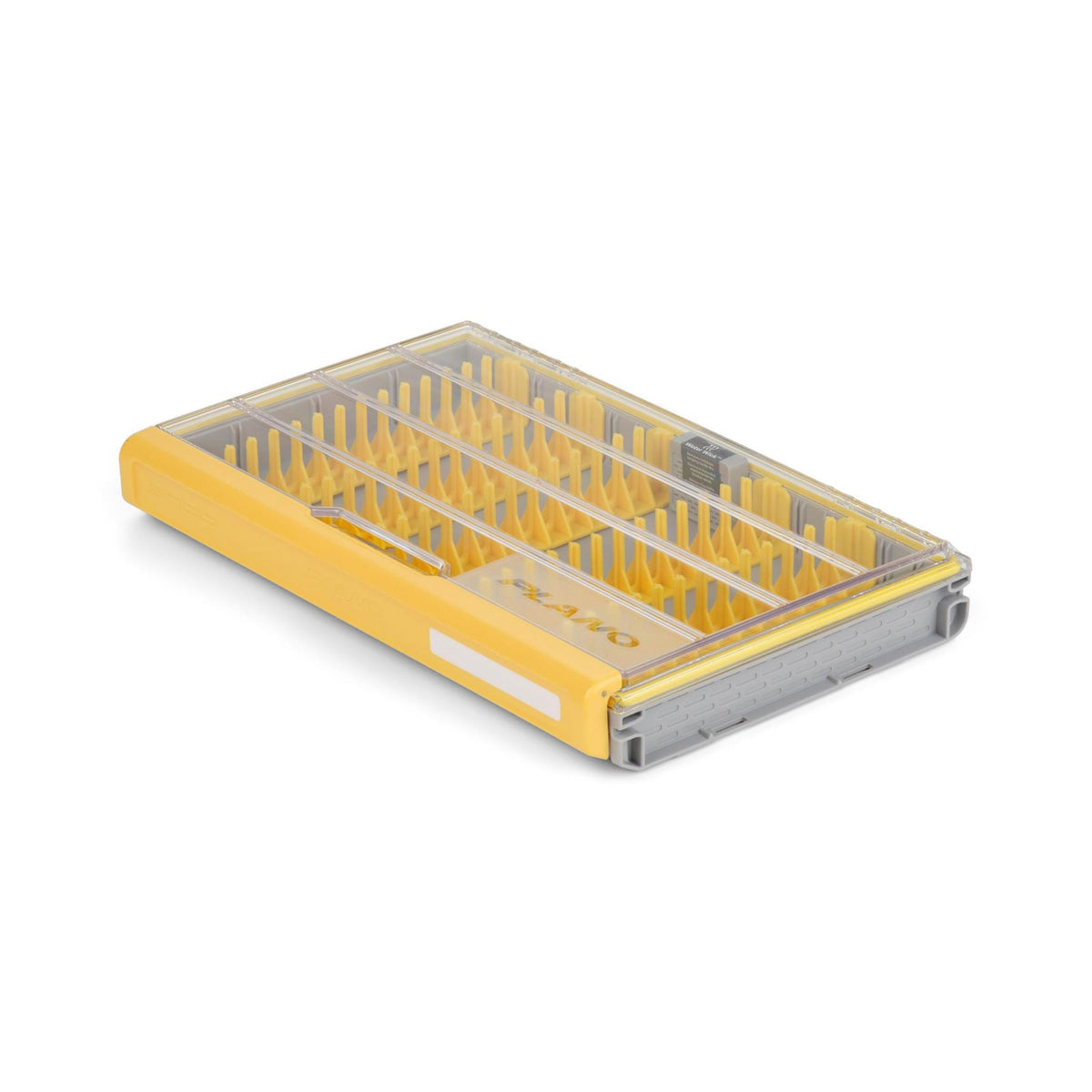Plano EDGE Master Jig Box Transparent Yellow Fishing Tackle Organizer