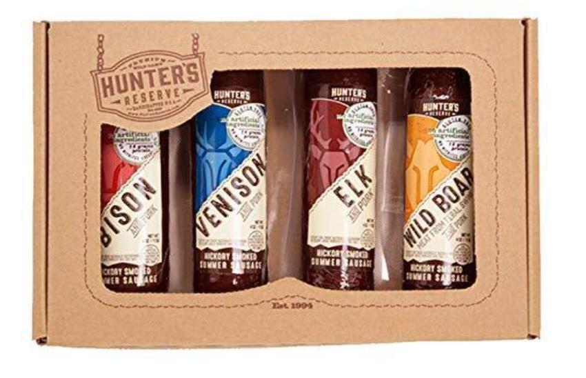 Hunter's Reserve Deadwood Shooter Summer Sausage Variety Pack - Wild Game Flavors