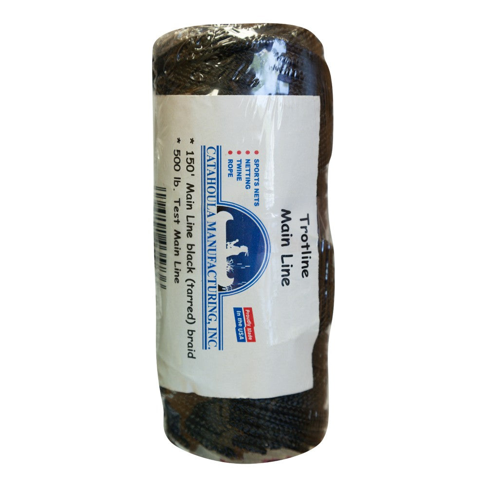 150 ft Braided Tarped Main Line for Trotline 500 lb Test Made in USA