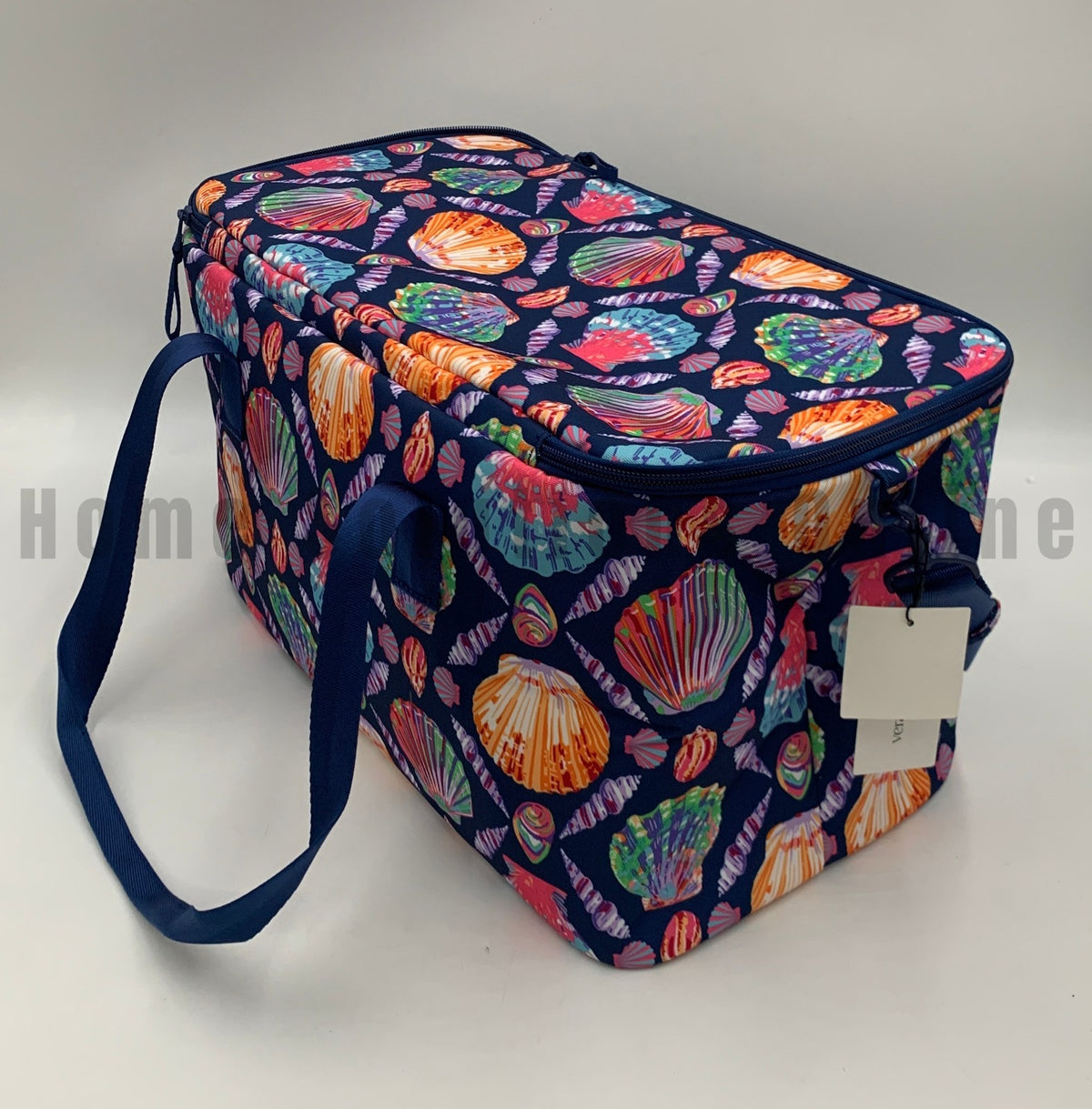 Vera Bradley Rainbow Seashell Insulated Family Cooler Bag - 29L