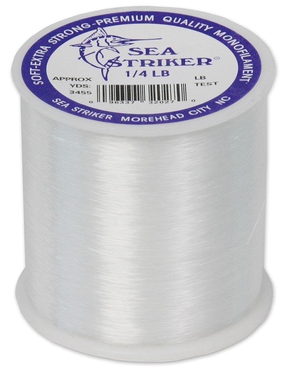 Monofilament Fishing Line 80lb Test Clear High Abrasion Resistance Saltwater & Freshwater