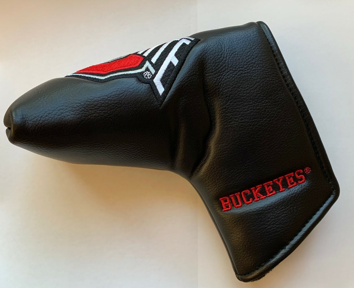 Ohio State Buckeyes Embroidered Magnetic Closure Golf Putter Cover