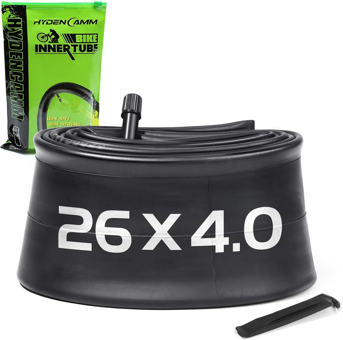 Fat Bike Inner Tube 26x3.5-4.5 with Schrader Valve – Heavy Duty, 32mm