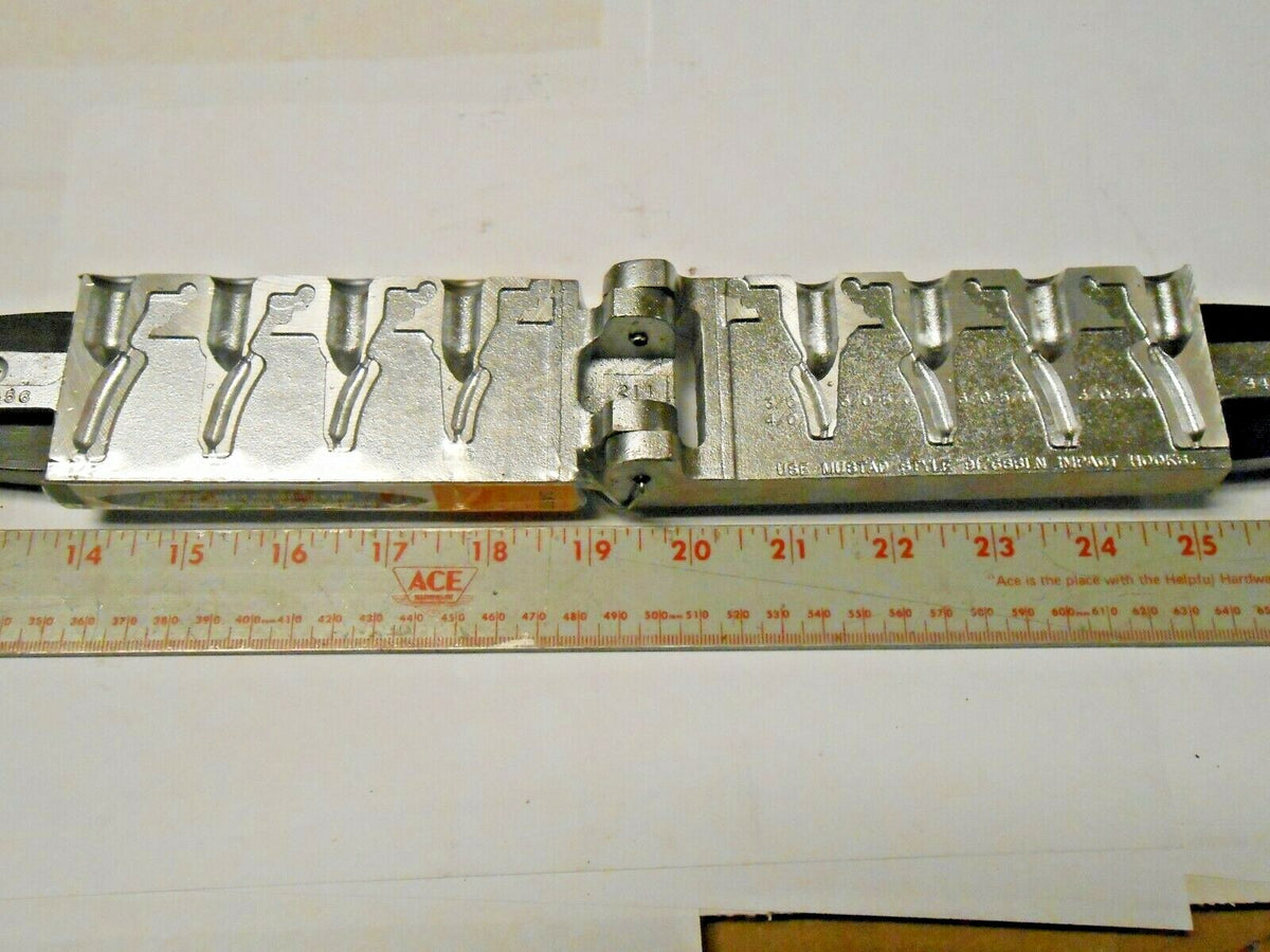 Weighted Hook Jig Mold 1/16-1/4 oz for Fishing Lures - Model 3456