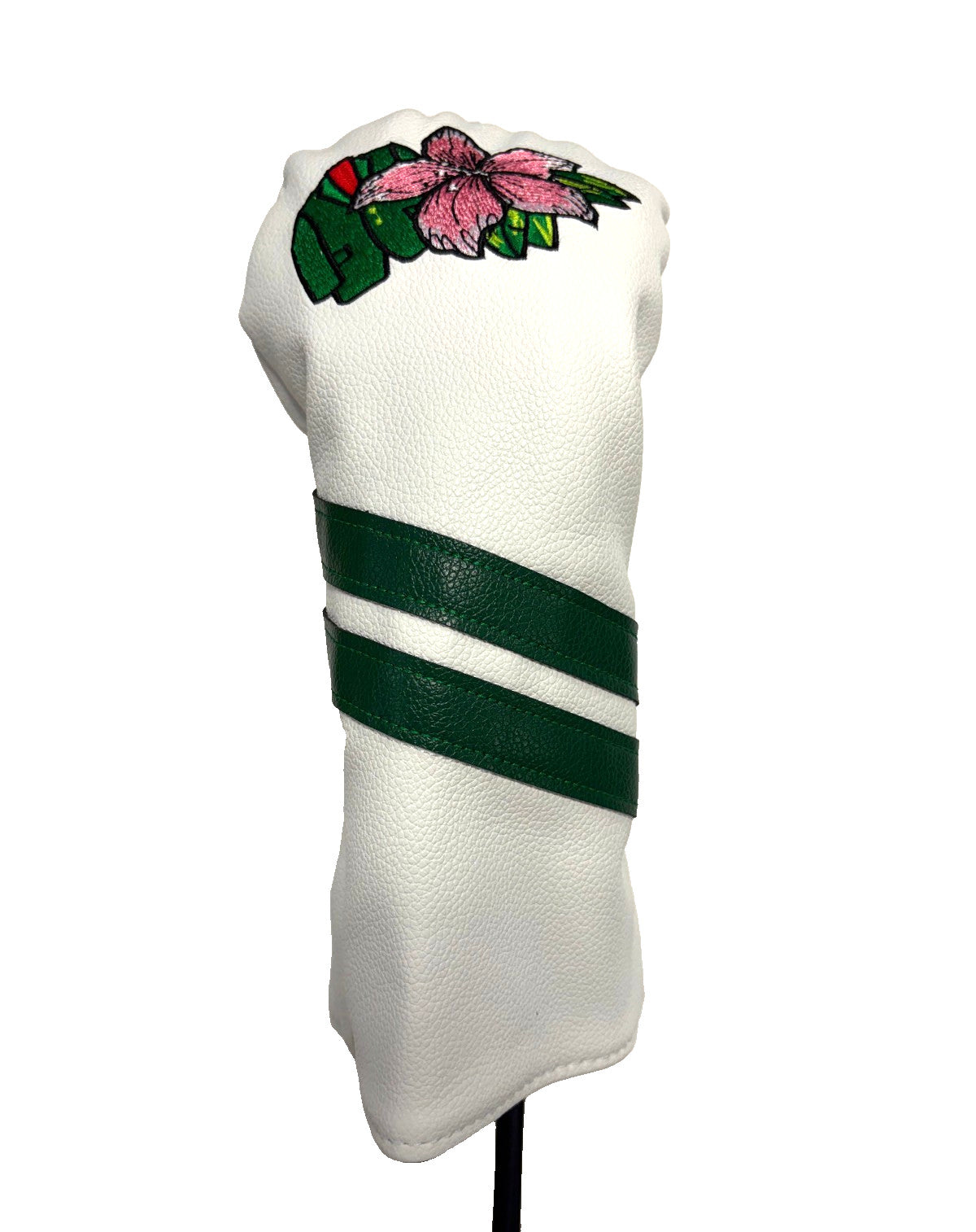 Golf Fairway Wood Headcover - Augusta Masters Green Jacket & Azalea Design