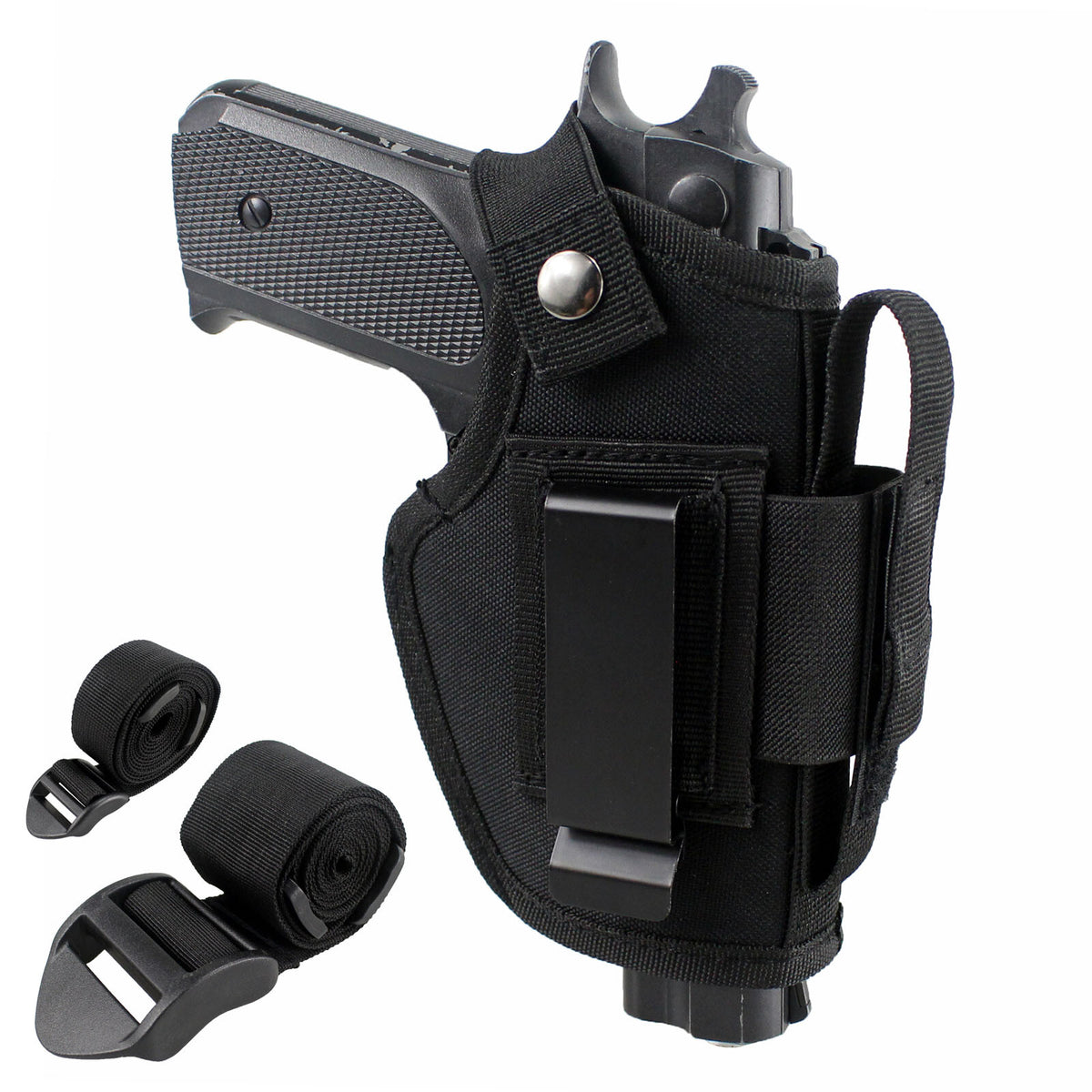 Vehicle Mount Car Truck Holster with Concealed Carry & Adjustable Straps