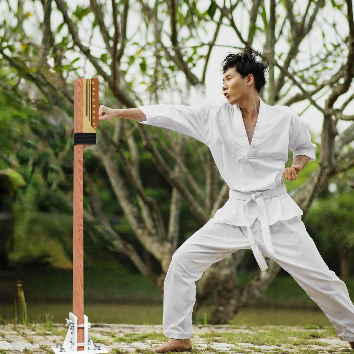 Martial Arts Training Makiwara Board 11x4 Inch Wooden Strike Pad