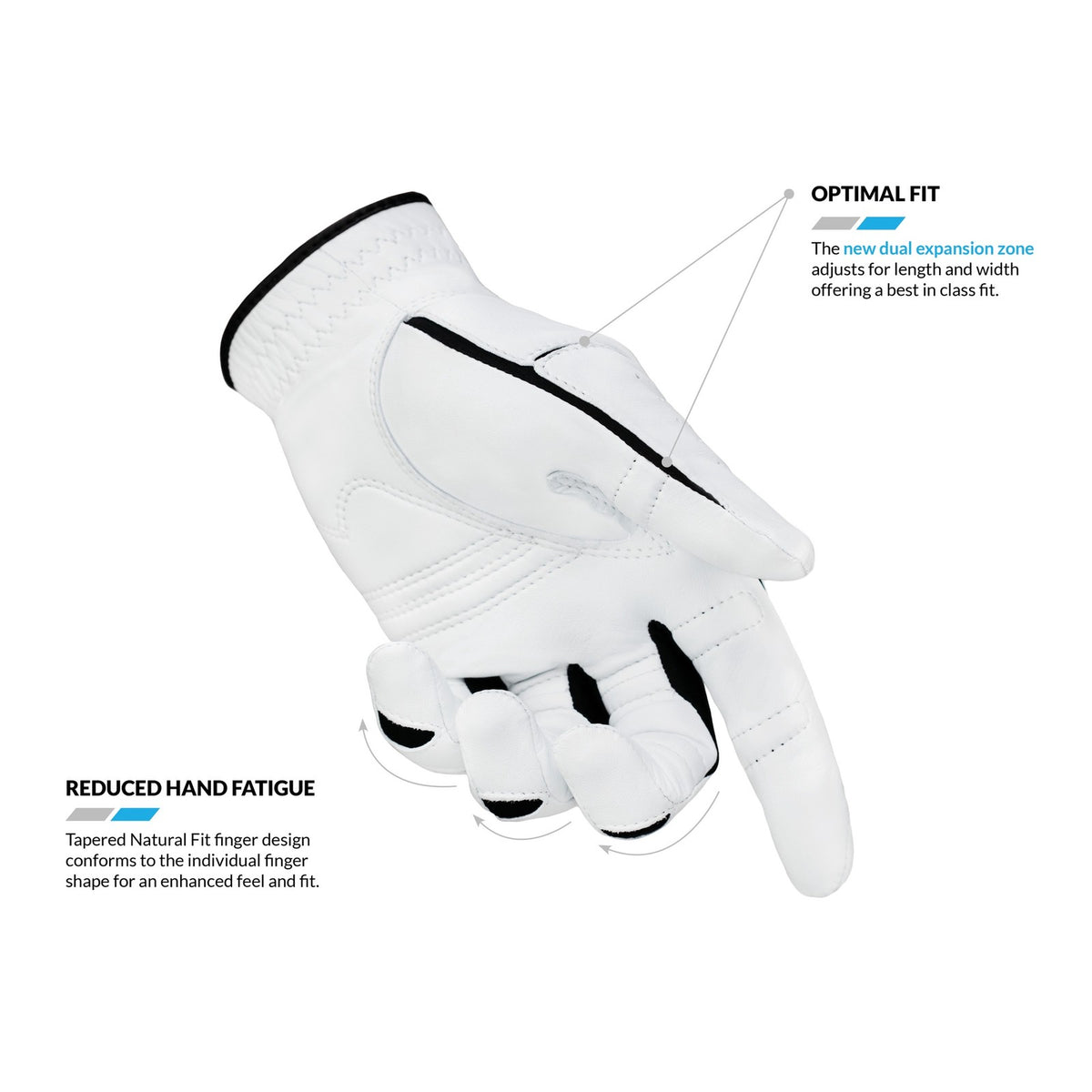 Golf Glove for Men Women - Bionic StableGrip 2.0 with Superior Fit & Control