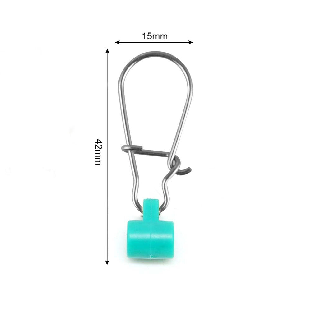 Fishing Line Sinker Slider with Snap - Heavy Duty Tackle for Freshwater & Saltwater