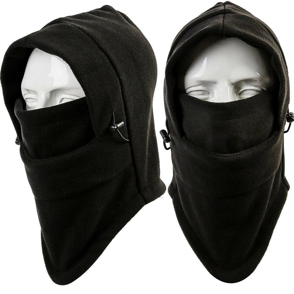 Unisex Winter Balaclava Ski Mask with Fleece Windproof Neck Cover for Men & Women