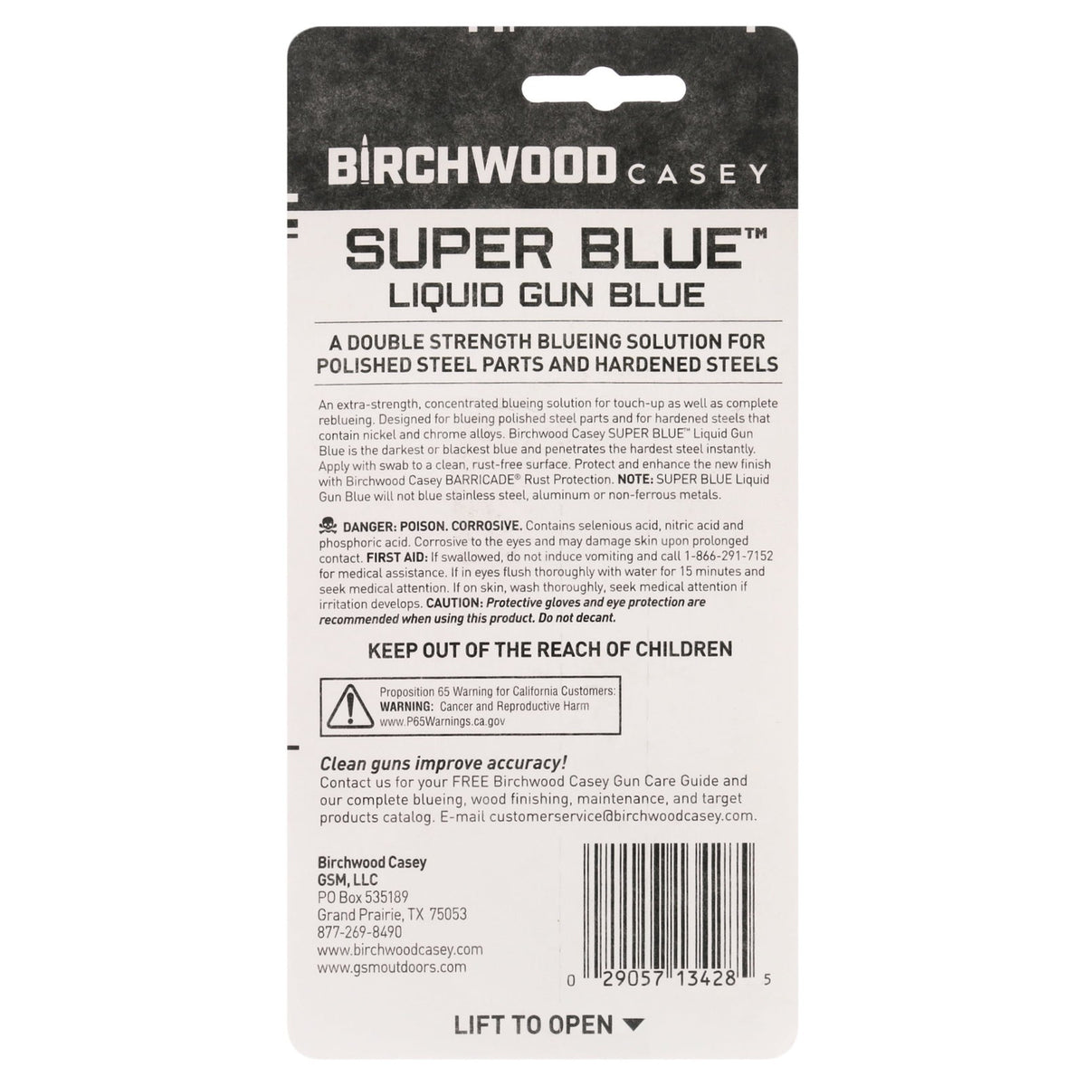 Liquid Gun Blue for Firearms Restoration - Double Strength & Easy Application