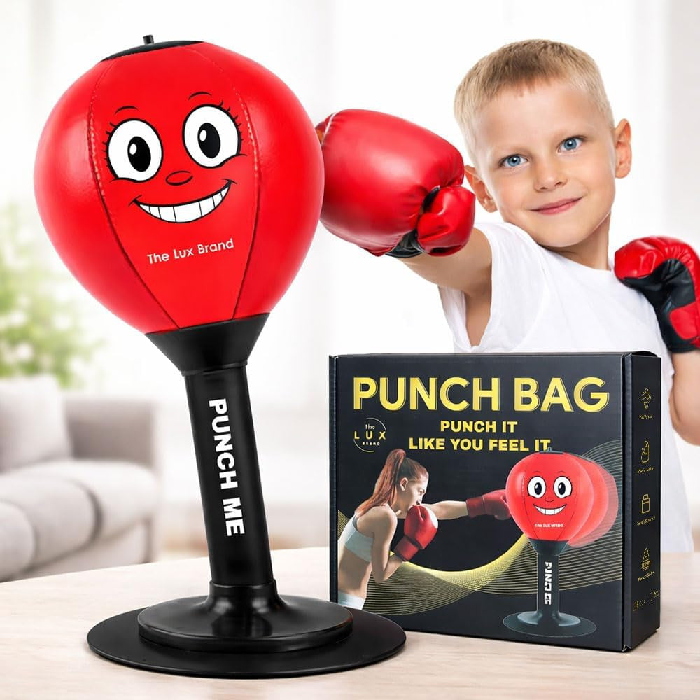 Desktop Punching Bag Stress Relief Boxing Speed Ball Training Equipment