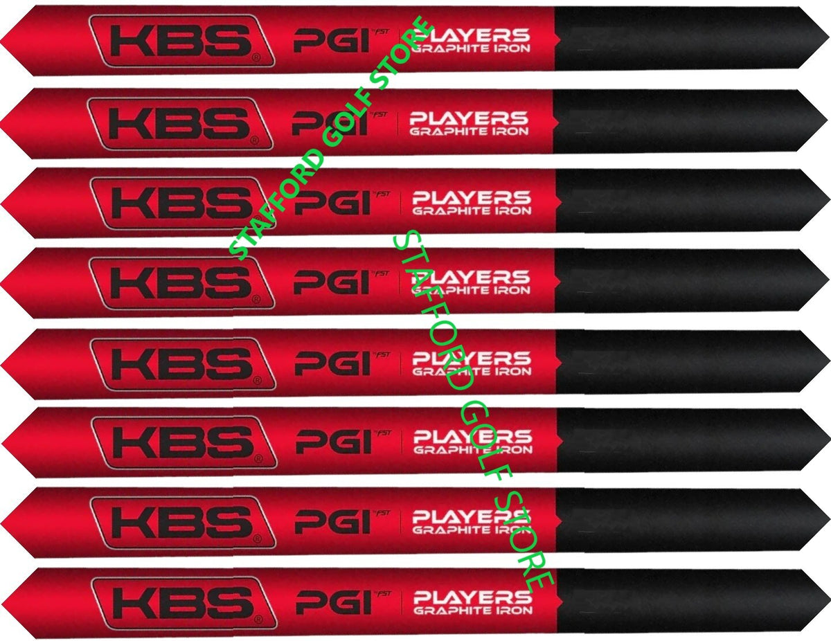 Golf Iron Shaft Set - Graphite, Taper Tip, Multiple Flex & Weight Options