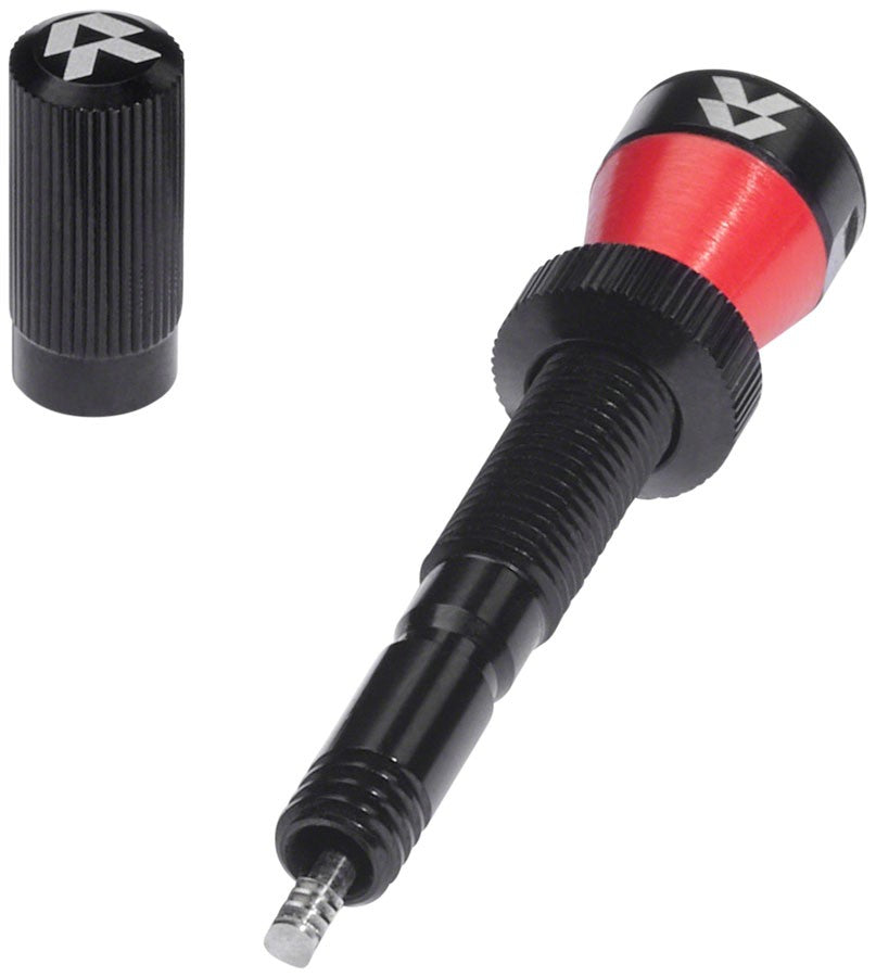 Tubeless Valve Set - 70mm Black Bike Tire Valve for Mountain & Gravel Rims
