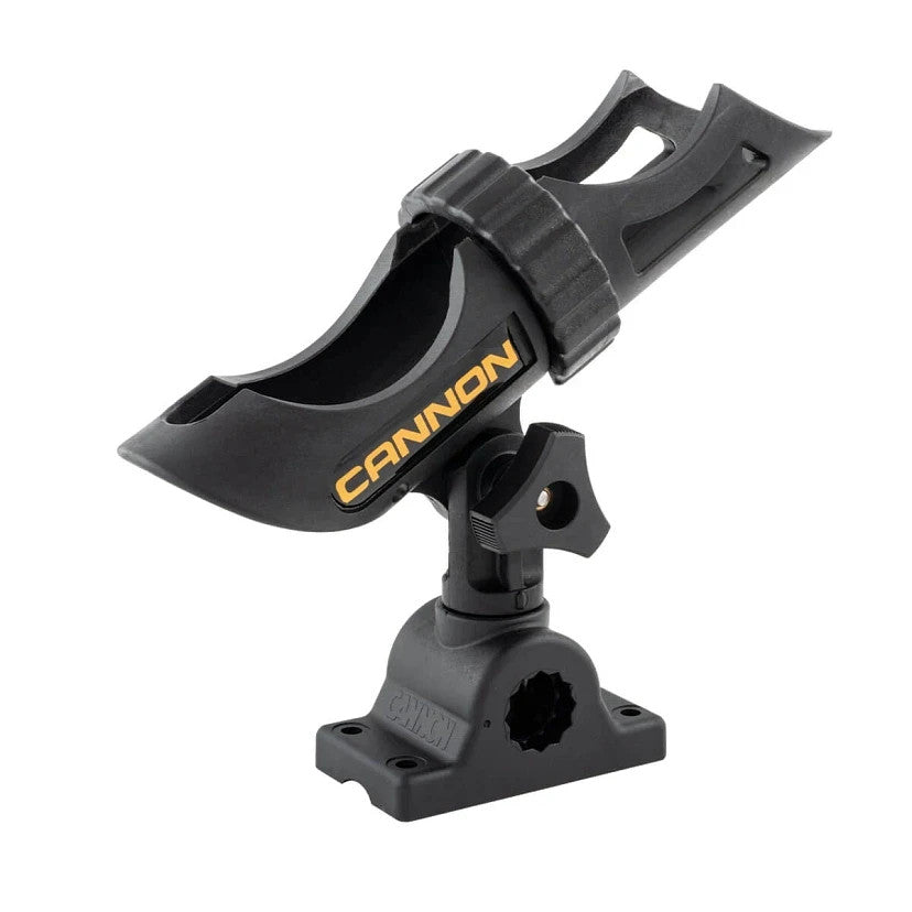 Cannon Deck Mount 3-Position Fishing Rod Holder - Baitcast & Spinning
