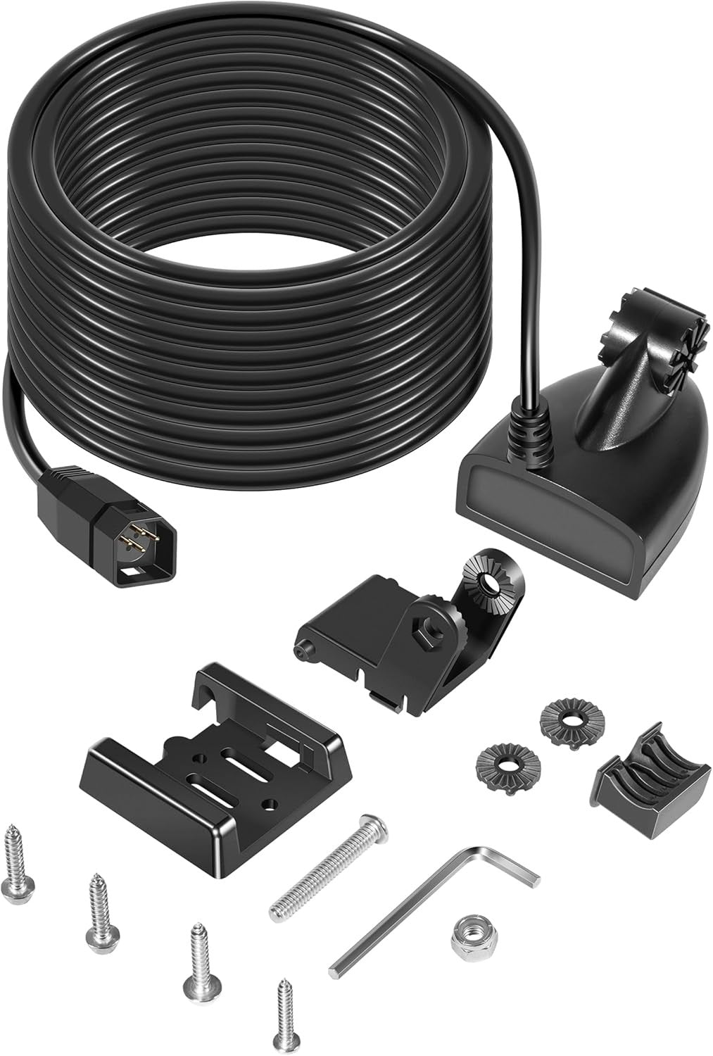 Marine Fish Finder Transducer for Humminbird Helix 5-12 with Temp Sensor