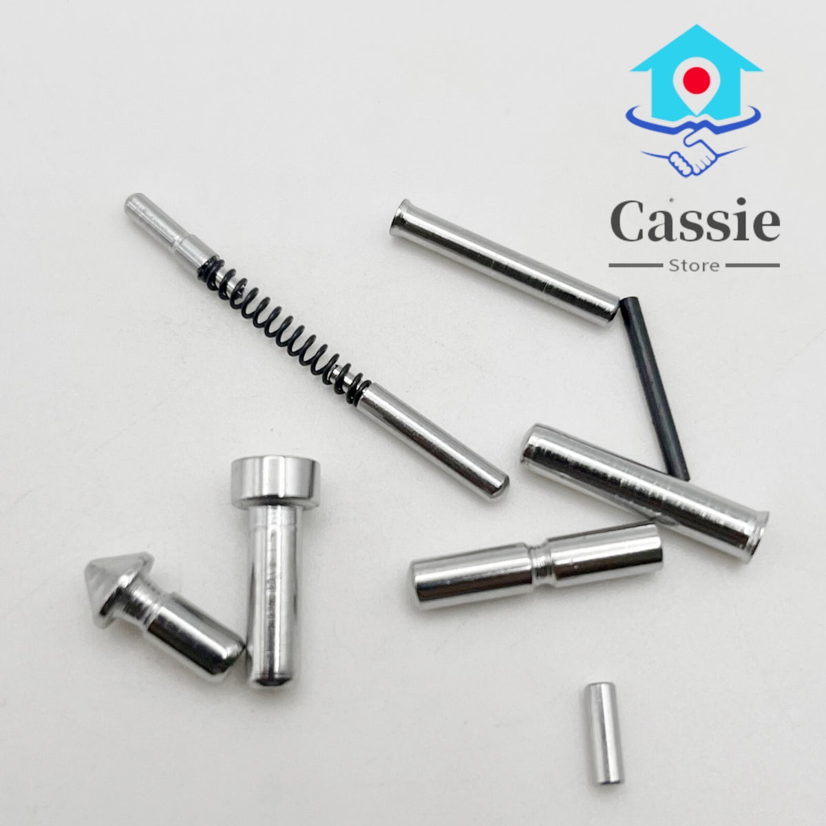 11-Piece Complete Steel 1911 Gun Parts Kit - Multiple Colors Available