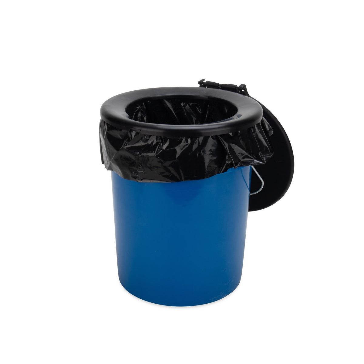 Portable 5 Gallon RV Toilet Bucket Kit with Seat and Lid