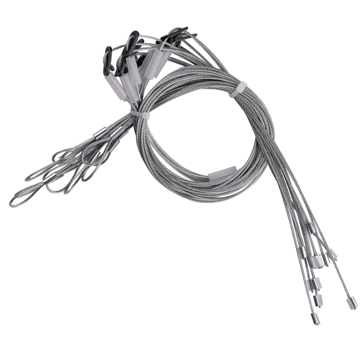 12 Pack Small Game Animal Snares - 36 Inch Copper Cable Trapping Lines