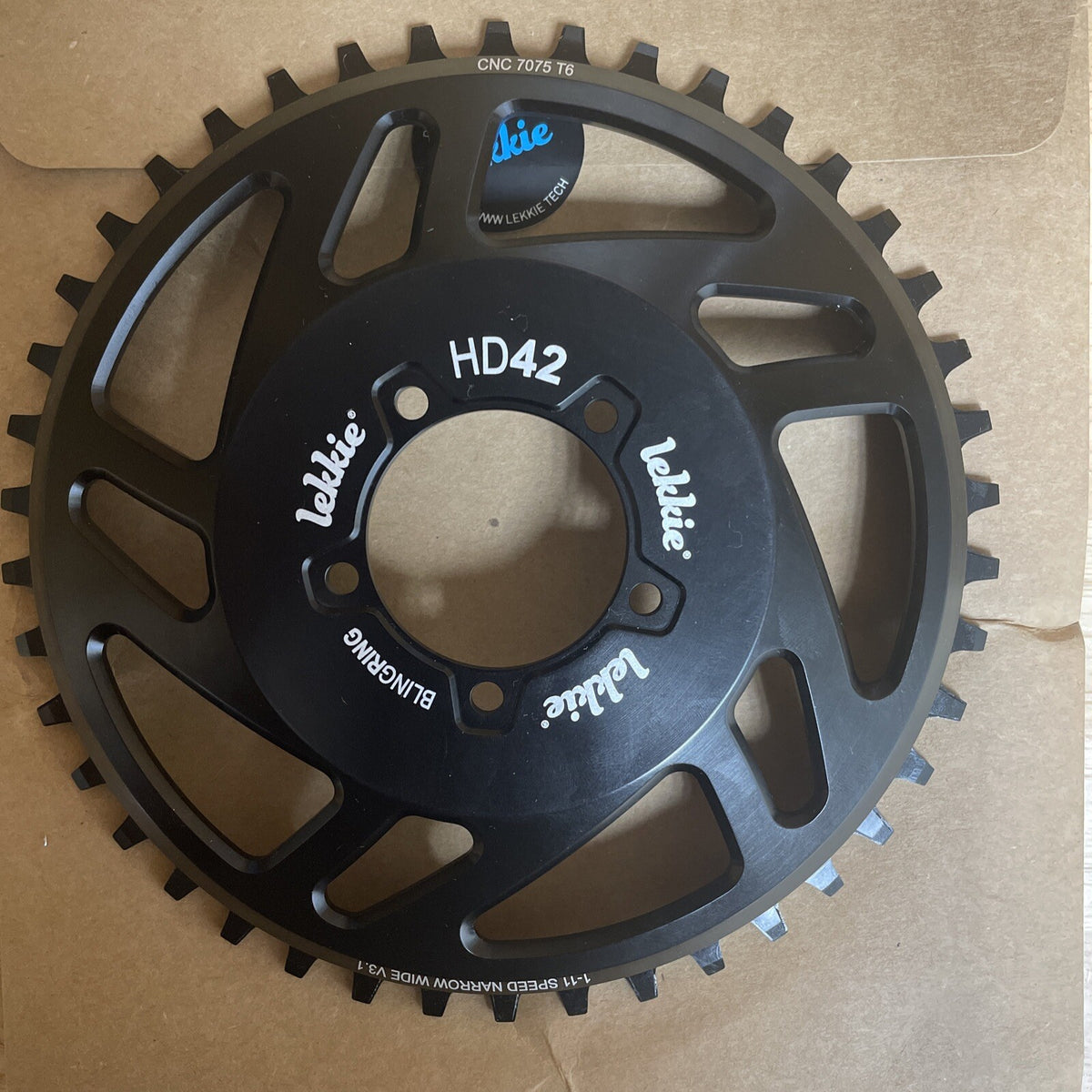 Lekkie Bling Ring 42T for BBSHD Electric Bike - Original Accessories