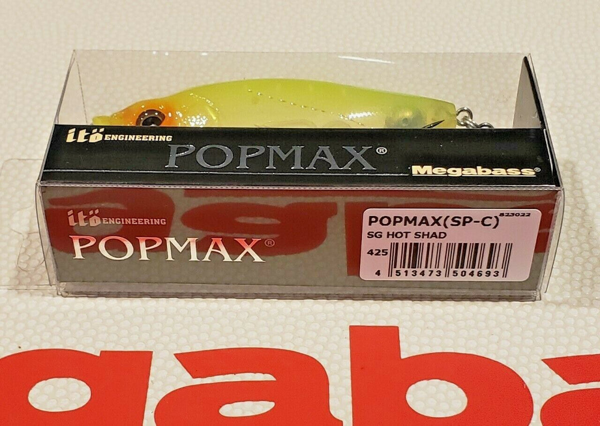 Fishing Lure Megabass POP MAX SG Hot Shad SP-C Respect Color #40 - Free Shipping