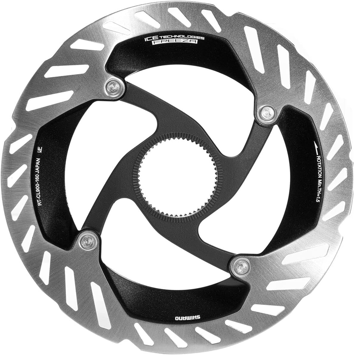 160mm Bicycle Disc Brake Rotor for Shimano Dura-Ace Road Bikes - Heat Dissipation