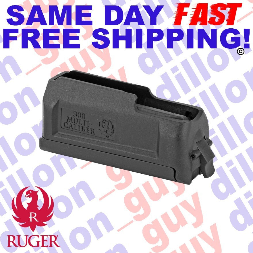 Ruger American Rifle Magazines 308/243 Multi-Caliber 4-Round Magazine