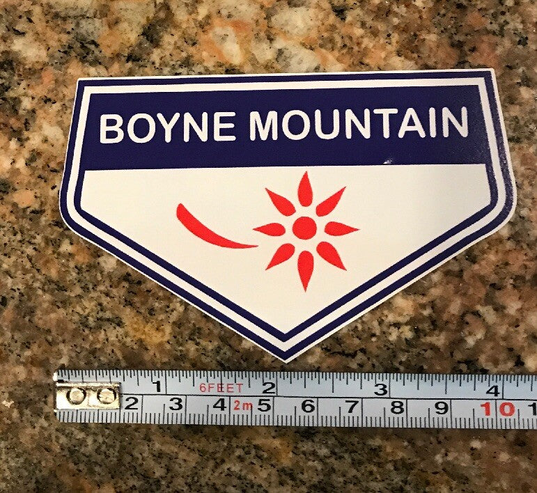 Boyne Mountain Ski Sticker - Michigan Snowboarding Vinyl Decal