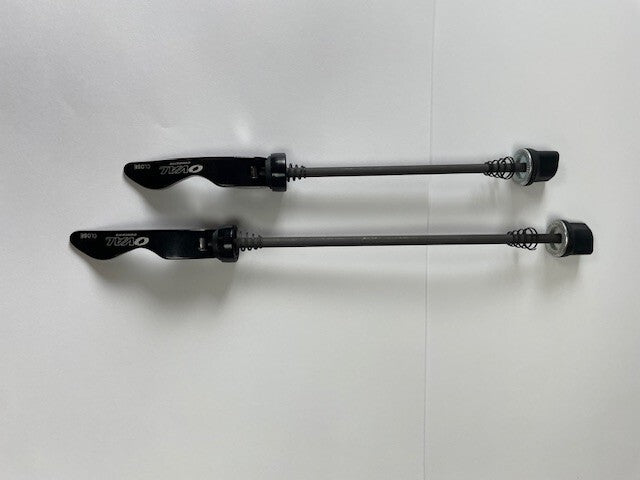 Bike Skewer Set Front & Rear Quick Release for 100-135mm Axles - 98g