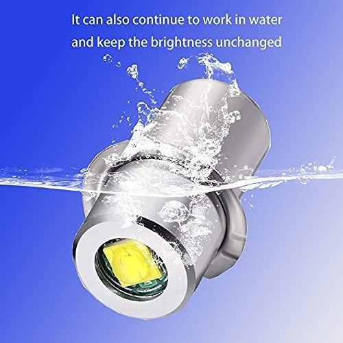 LED Replacement Bulbs for Maglite 2-4 Cell Flashlights 4-Pack