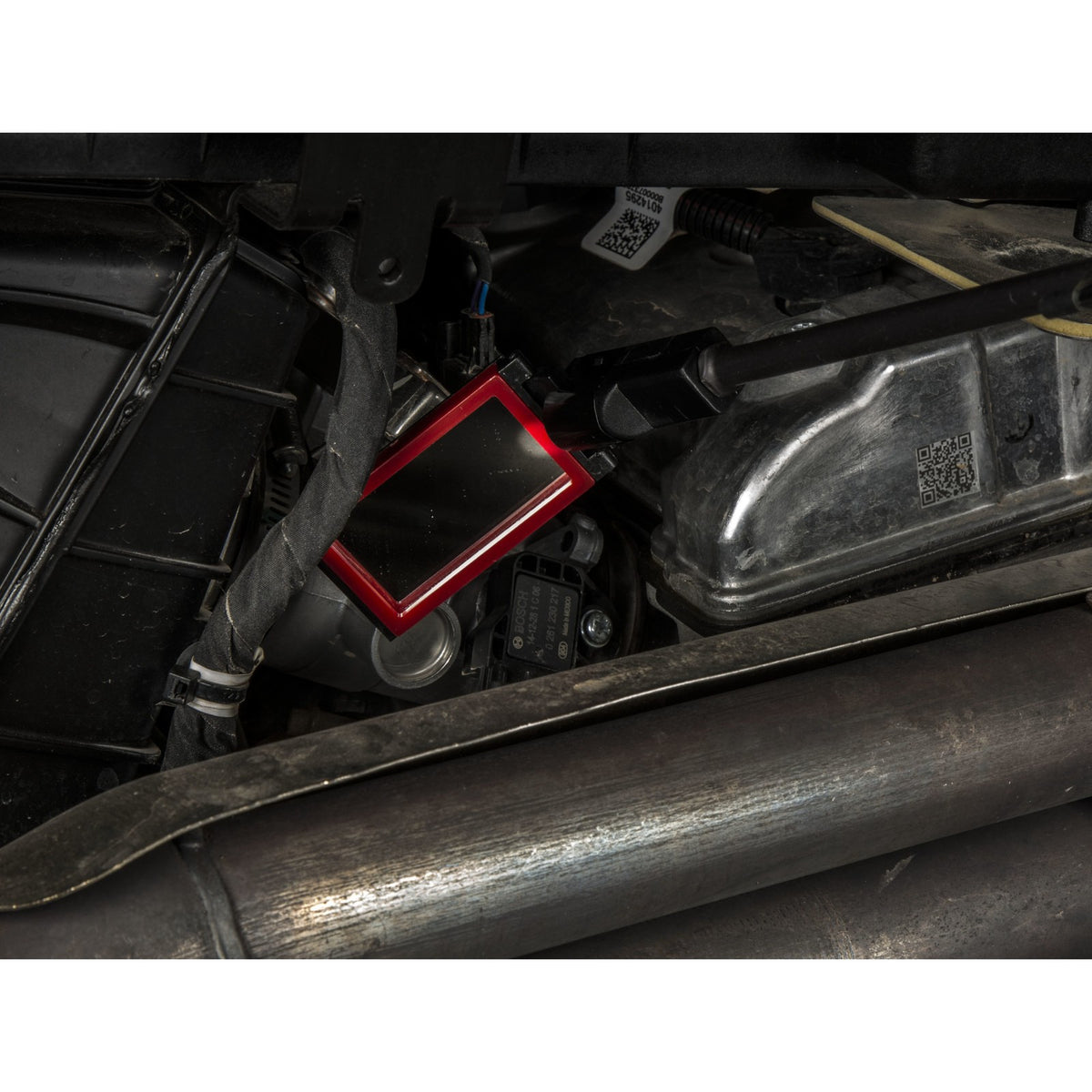 24-Inch Lighted Inspection Mirror Tool for Tight Spaces