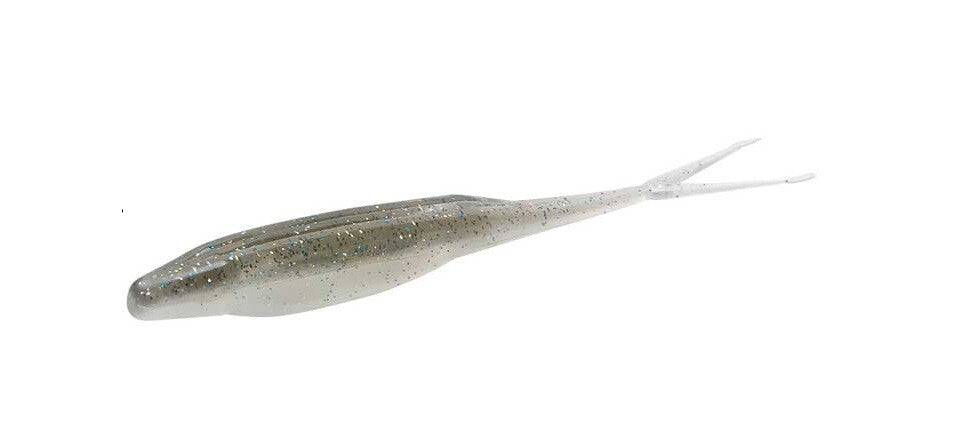 Zoom 5 1/4 Inch Salty Super Fluke Smokin' Shad Soft Plastic Bait - Unopened Pack