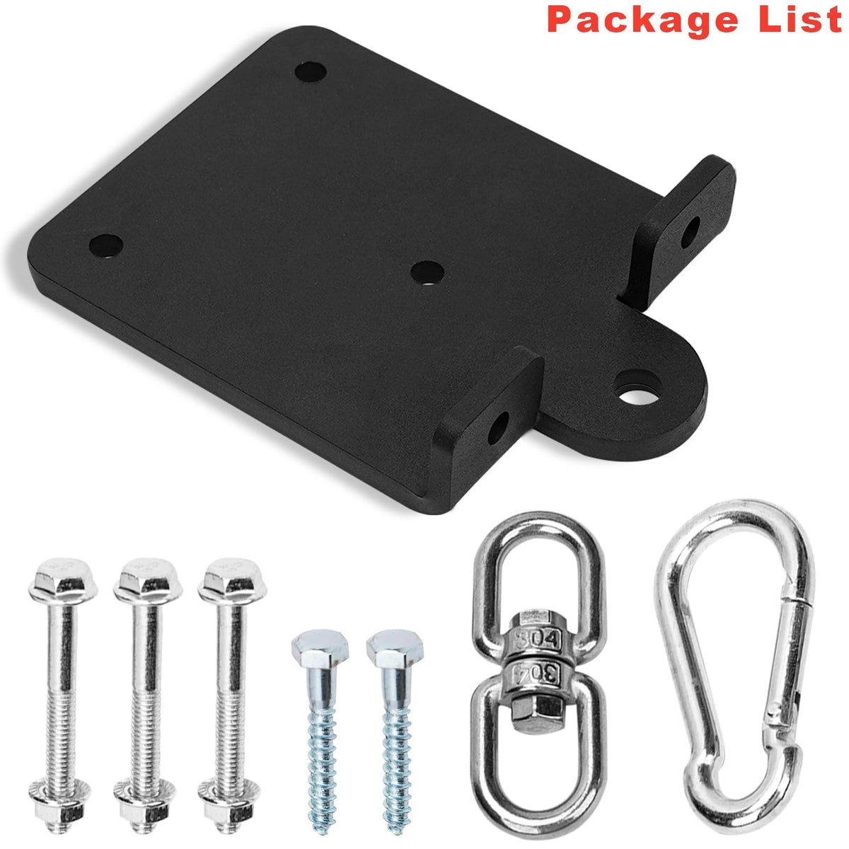 Heavy Duty Wall Mount Boxing Bag Hanger with 360° Rotation and Steel Bracket
