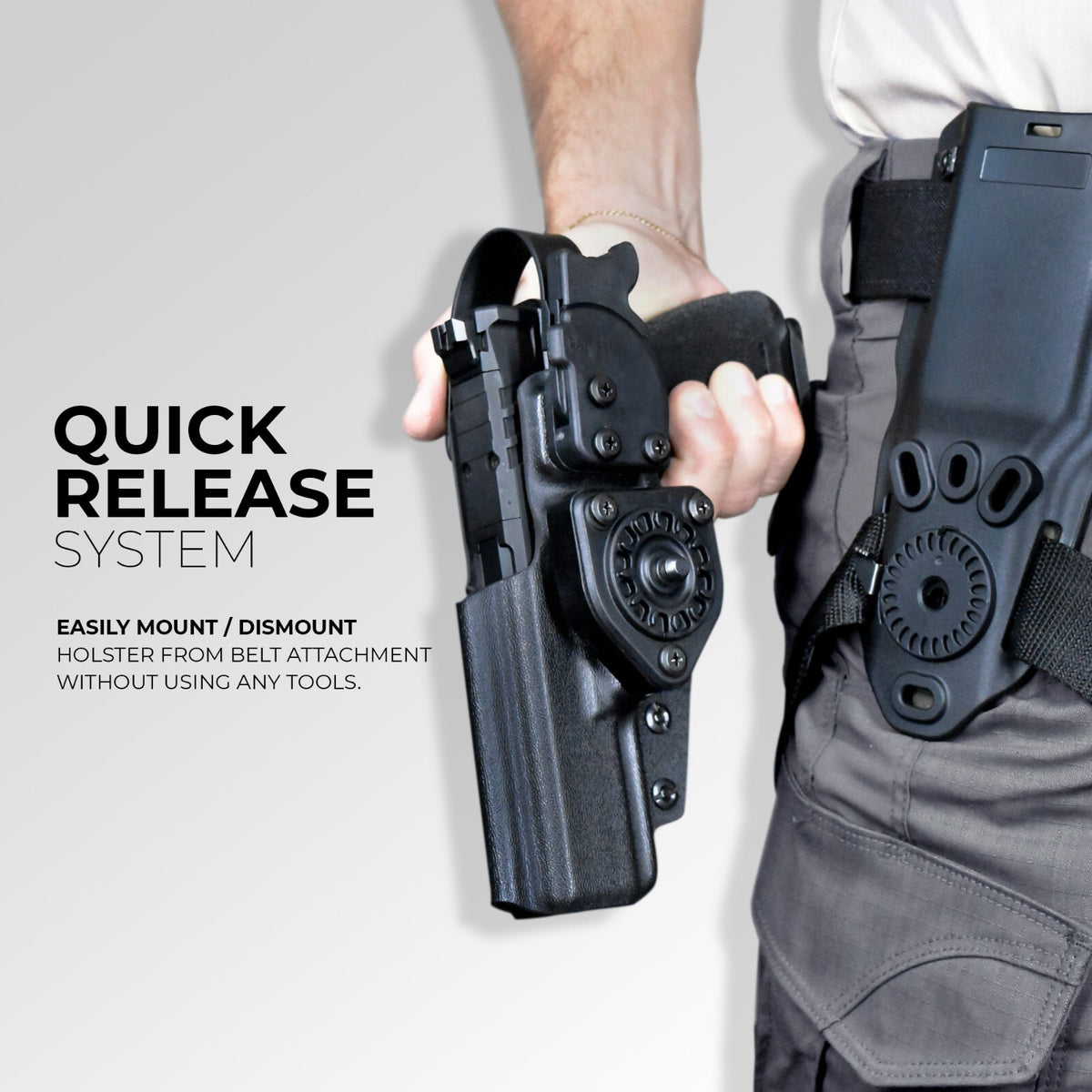 Tactical Drop & Offset Holster for Springfield Armory Echelon – Level II Duty