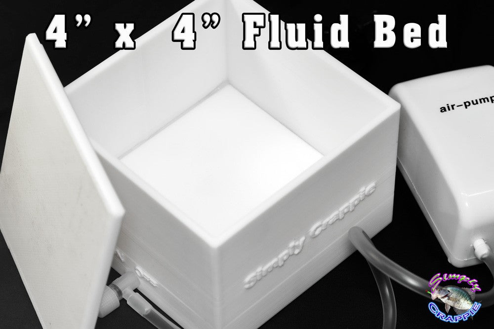 4-Inch Fluid Bed Powder Coating Jig with Pump for Tackle Crafting