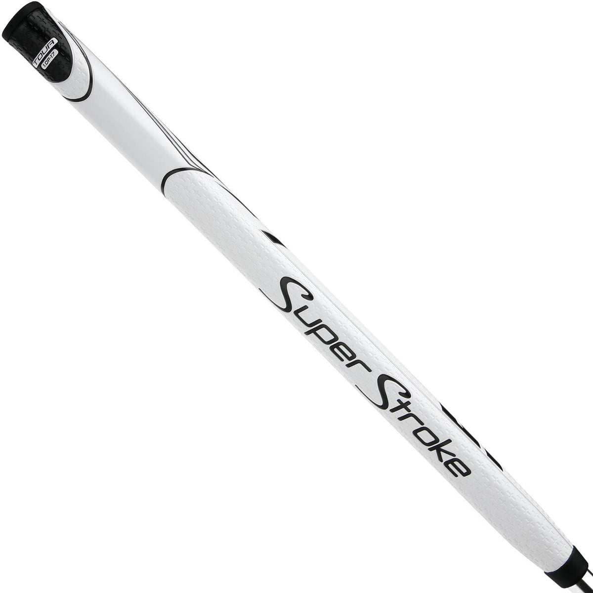 Golf Putter Grip 17 Inch SuperStroke Zenergy 1.0 White Black Tour-Designed