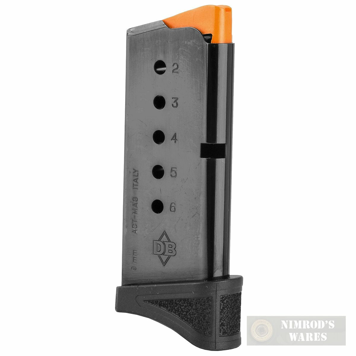 Diamondback DB9 GEN 4 9mm 6-Round Magazine with Finger Extension