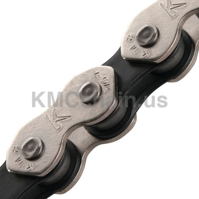 BMX Bicycle Chain 1/2 X 1/8 Nickel 112 Links KMC K1 Wide