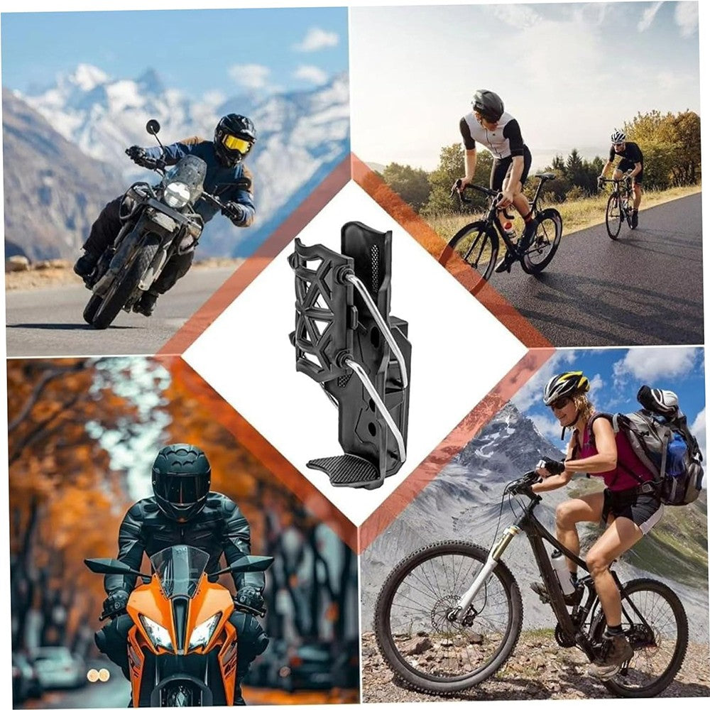 Universal Bicycle and Motorcycle Cup Holder - Adjustable & Weatherproof