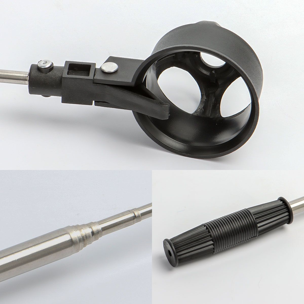 Telescopic Golf Ball Retriever Stainless Steel Water Mud Pickup 41.5-205cm