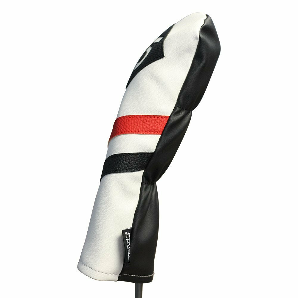 Vintage Golf Headcover for Driver & Fairway Woods - Durable PU Leather