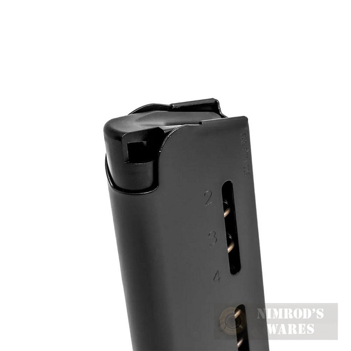 Wilson Combat 1911 .45 ACP 10-Round Railed Magazine - Black
