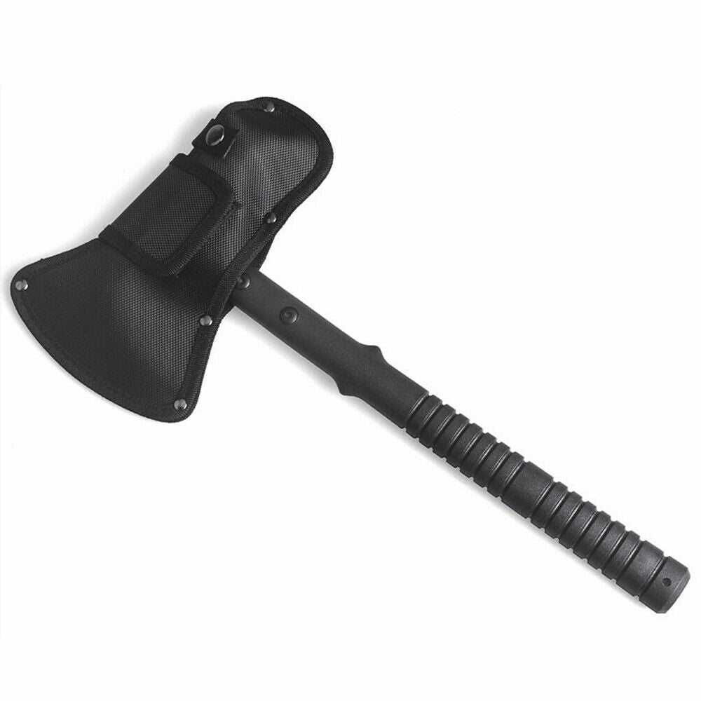 16-Inch Tactical Survival Hatchet with Sheath - Camping & Emergency Tool