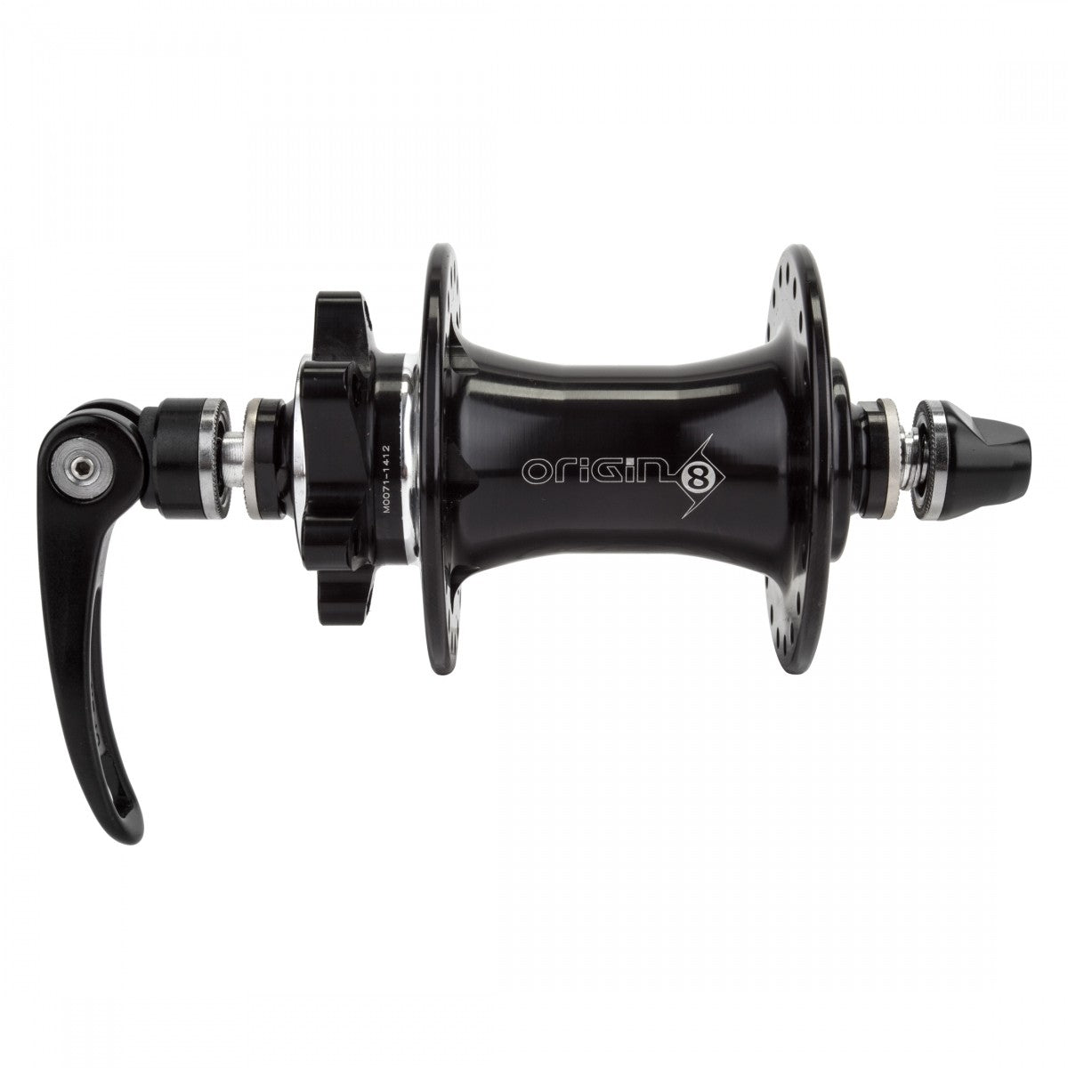 Mountain Bike Front Hub QR 6-Bolt Disc Brake Black 40H