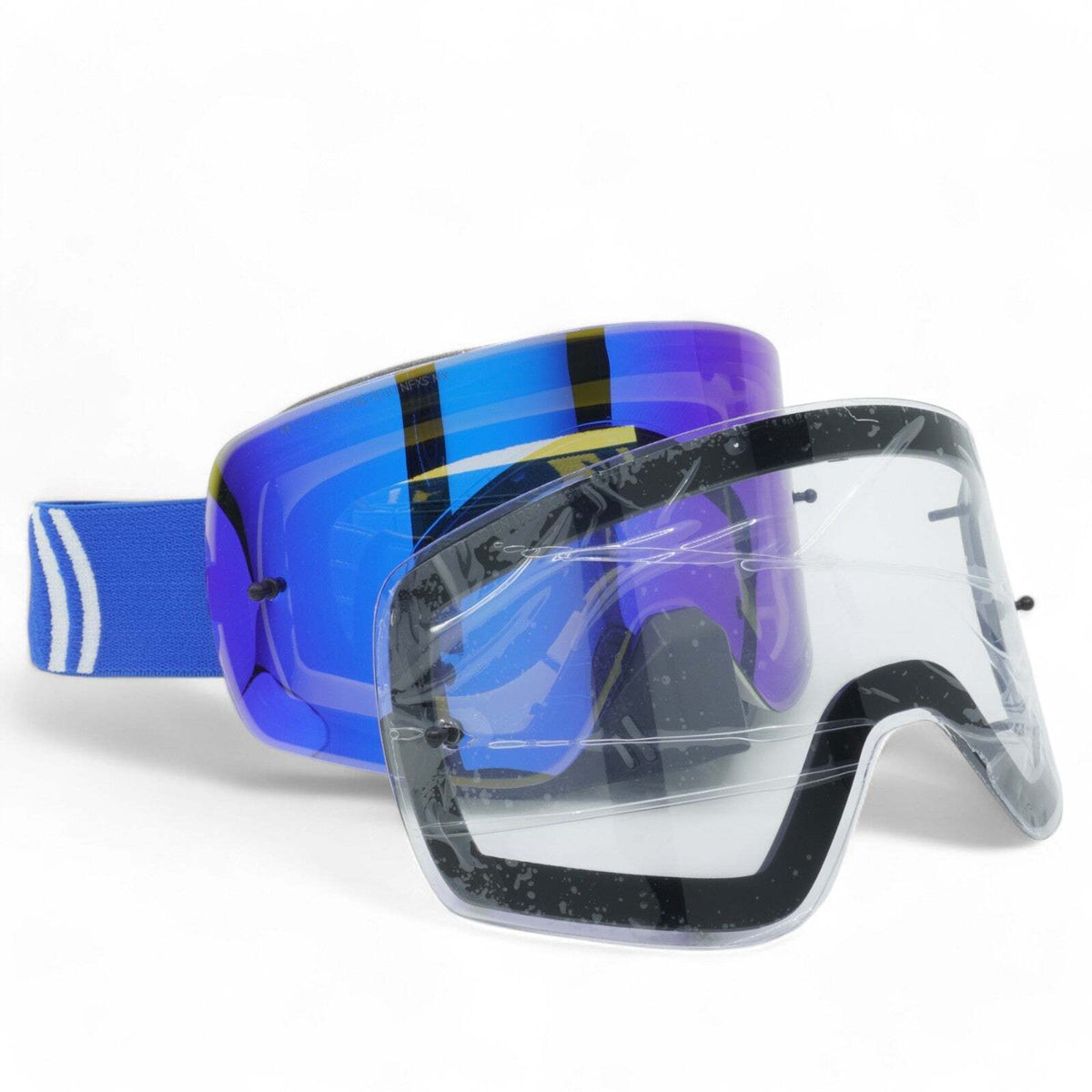 Men's Dragon Alliance NFXs 1 Goggles - Blue Split Lens Water Sports